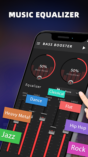 Bass Booster amp Equalizer mod screenshots 2
