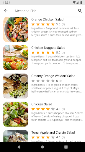 Best Salad Cookbook – free salad recipes mod screenshots 2