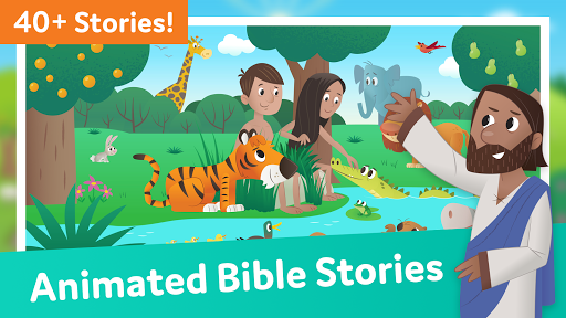 Bible App for Kids Audio amp Interactive Stories mod screenshots 1