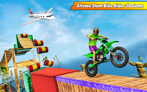 Bike Stunt Racing 3D – Free Games 2020 mod screenshots 1