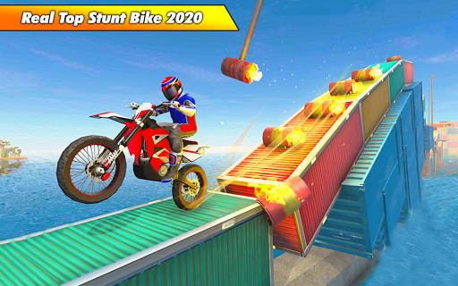 Bike Stunt Racing 3D – Free Games 2020 mod screenshots 3