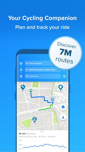 Bikemap – Your Cycling Map amp GPS Navigation mod screenshots 1
