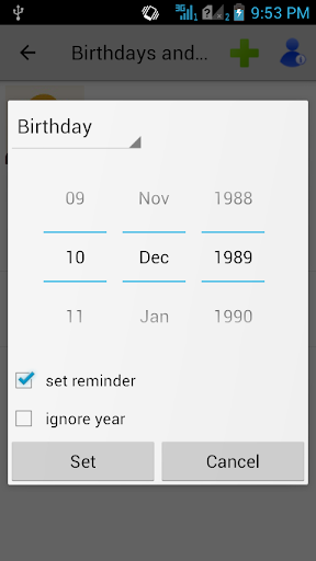Birthdays amp Other Events Reminder mod screenshots 3