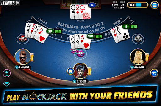 BlackJack 21 – Online Blackjack multiplayer casino mod screenshots 1