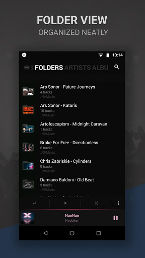 BlackPlayer Free Music Player mod screenshots 5
