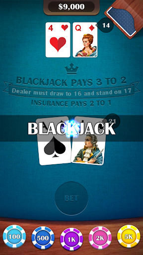 Blackjack 21 – casino card game mod screenshots 3