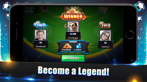 Blackjack Legends 21 Online Multiplayer Casino mod screenshots 4