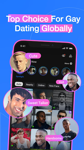 Blued Gay chat gay dating amp live stream mod screenshots 5
