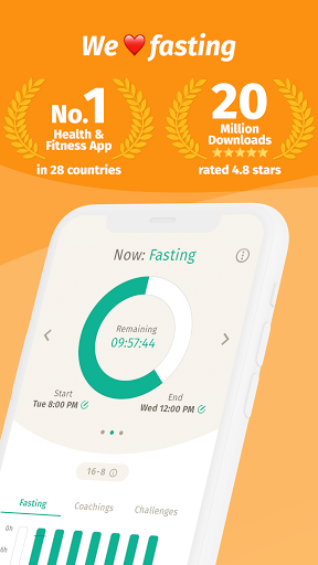 BodyFast Intermittent Fasting Tracker – Diet Coach mod screenshots 1
