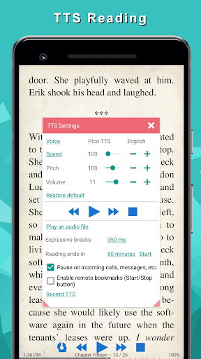 Book Reader – all books PDF TTS mod screenshots 3