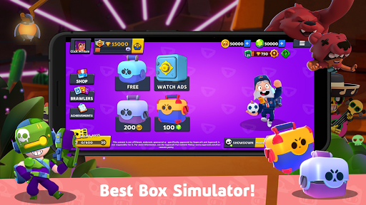 Box Simulator for Brawl Stars Cool Boxes mod screenshots 1