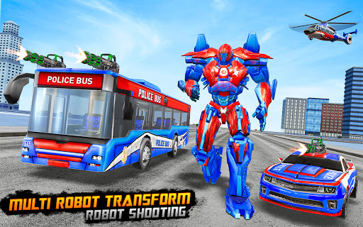 Bus Robot Car Transform War Spaceship Robot game mod screenshots 5