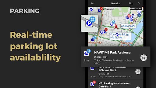 CAR NAVITIME Traffic infoParkingHighwayOffline mod screenshots 3