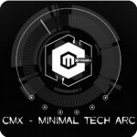 CMX – Minimal Tech Arc · KLWP Theme MOD