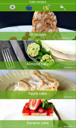 Cake recipes mod screenshots 1