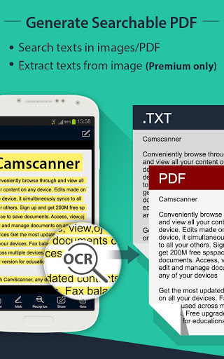 CamScanner HD – Scanner Fax mod screenshots 4