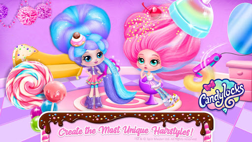 Candylocks Hair Salon – Style Cotton Candy Hair mod screenshots 3