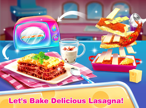 Cheese Lasagna Cooking -Italian Baked Pasta mod screenshots 4