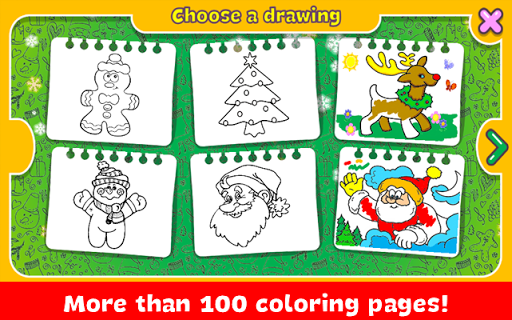 Christmas Coloring Book mod screenshots 3