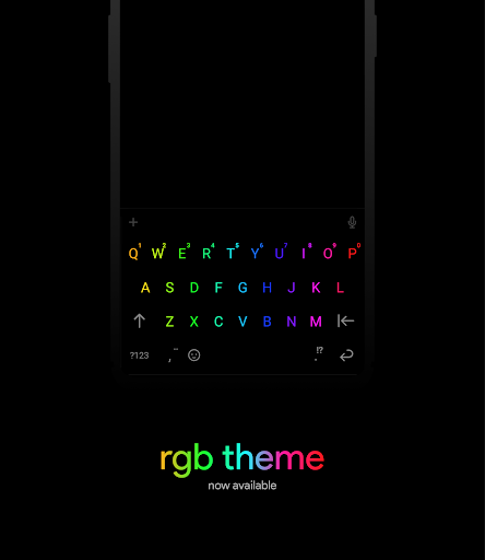 Chrooma Keyboard – RGB amp Emoji Keyboard Themes mod screenshots 1