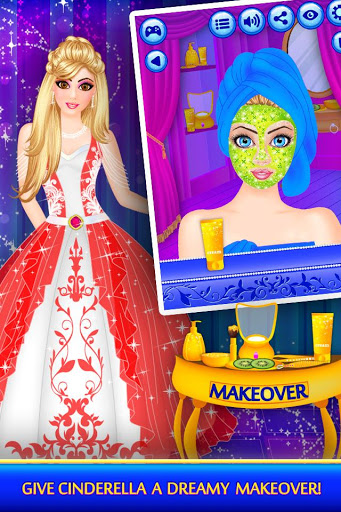 Cinderella Beauty Makeover Princess Salon mod screenshots 2