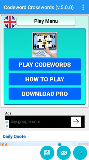 Codeword Puzzles Word games fun Cipher crosswords mod screenshots 3