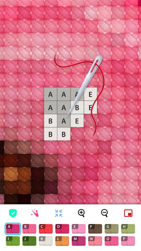 Color by Letter – Sewing game Cross stitch mod screenshots 2