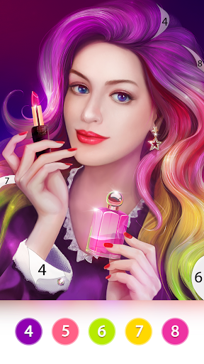 Coloring Fun Color by Number Games mod screenshots 5