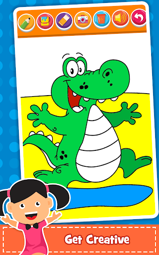 Coloring Games PreSchool Coloring Book for kids mod screenshots 2