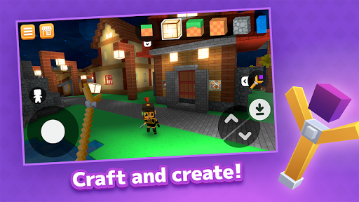 Crafty Lands – Craft Build and Explore Worlds mod screenshots 1