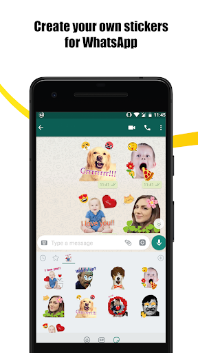 Create stickers for WhatsApp – StickerFactory mod screenshots 1