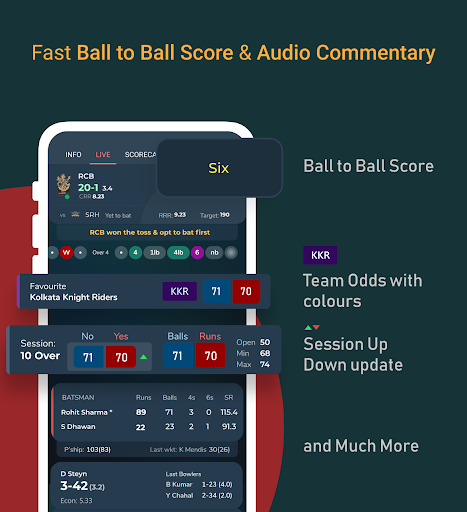 Cricket Exchange – Live Score amp Analysis mod screenshots 2