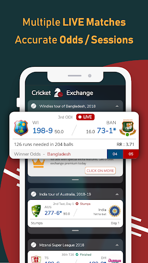 Cricket Exchange – Live Score amp Analysis mod screenshots 3