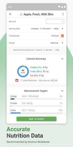 Cronometer Nutrition Tracker mod screenshots 2