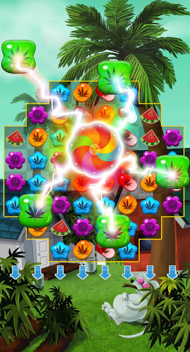 Crush Weed Match 3 Candy Jewel – cool puzzle games mod screenshots 1