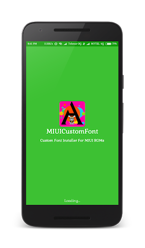 Custom Font Installer For MIUI mod screenshots 1