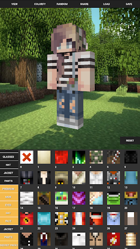 Custom Skin Creator For Minecraft mod screenshots 1