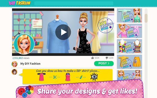 DIY Fashion Star – Design Hacks Clothing Game mod screenshots 4