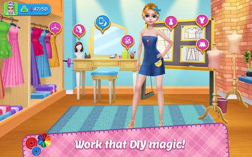 DIY Fashion Star – Design Hacks Clothing Game mod screenshots 5