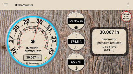 DS Barometer – Altimeter and Weather Information mod screenshots 2