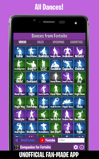 Dances from Fortnite Emotes Shop Wallpapers mod screenshots 1