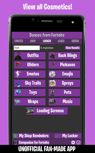 Dances from Fortnite Emotes Shop Wallpapers mod screenshots 5