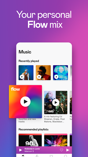 Deezer Music Player Songs Playlists amp Podcasts mod screenshots 2