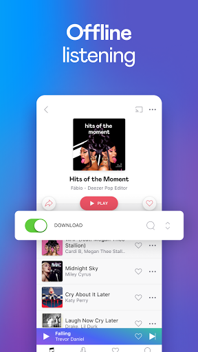 Deezer Music Player Songs Playlists amp Podcasts mod screenshots 3