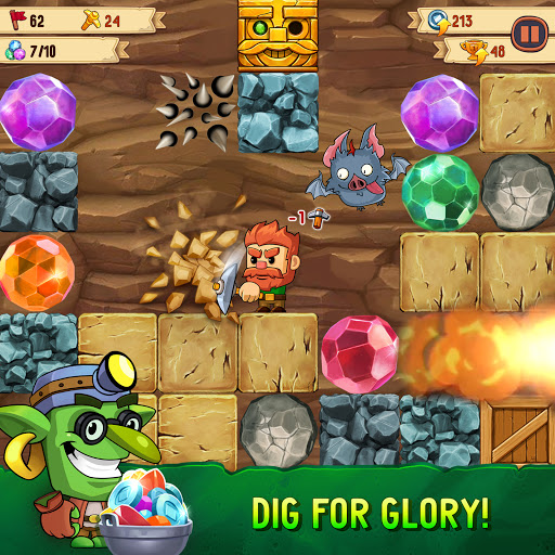 Dig Out – Gold Digger Adventure mod screenshots 1