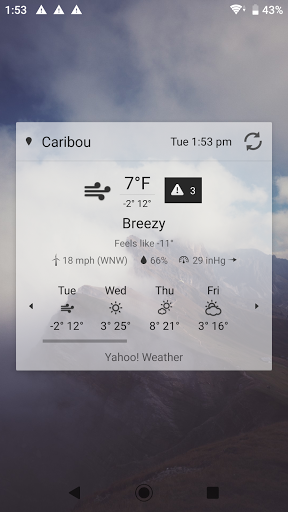 Digital Clock and Weather Widget mod screenshots 5