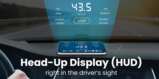 Digital Speedometer – GPS Offline odometer HUD Pro mod screenshots 4