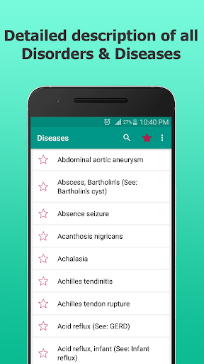 Diseases Dictionary amp Treatments Offline mod screenshots 1