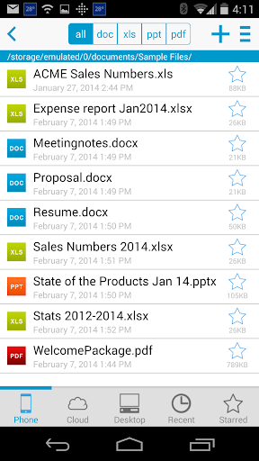 Docs To Go Free Office Suite mod screenshots 1