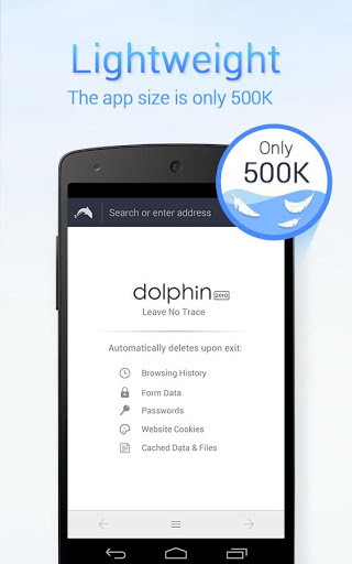 Dolphin Zero Incognito Browser – Private Browser mod screenshots 1